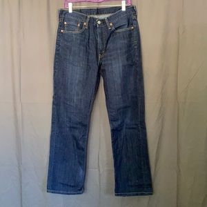 Levi’s 514 blue jeans